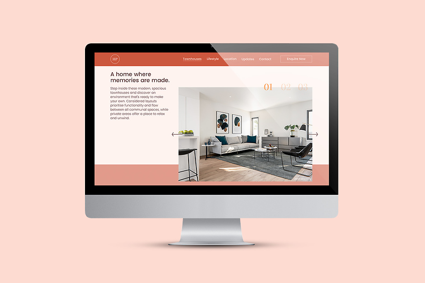 Halcyon Place - Website by Small & Co
