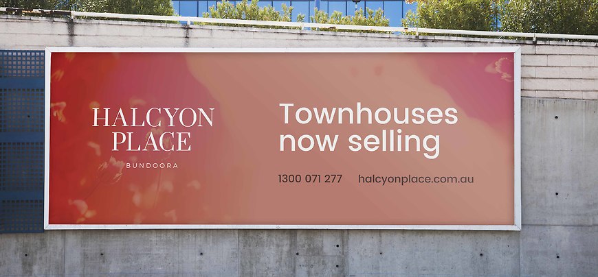 Halcyon Place - Signage by Small & Co