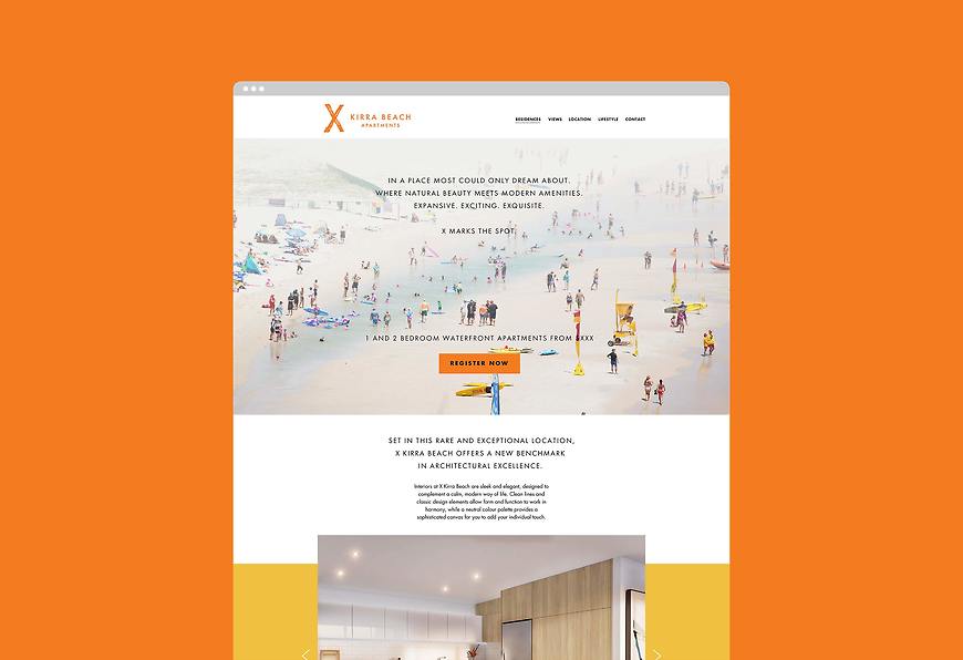 X Kirra Beach - Website by Small & Co