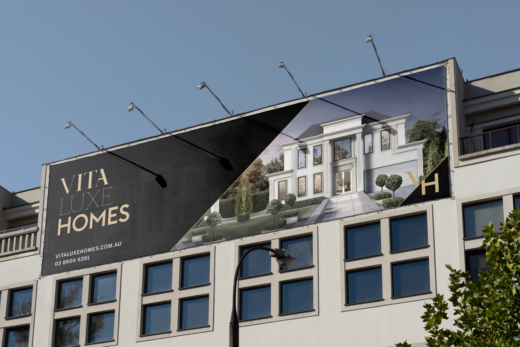 Vita Luxe Homes — Billboard Signage